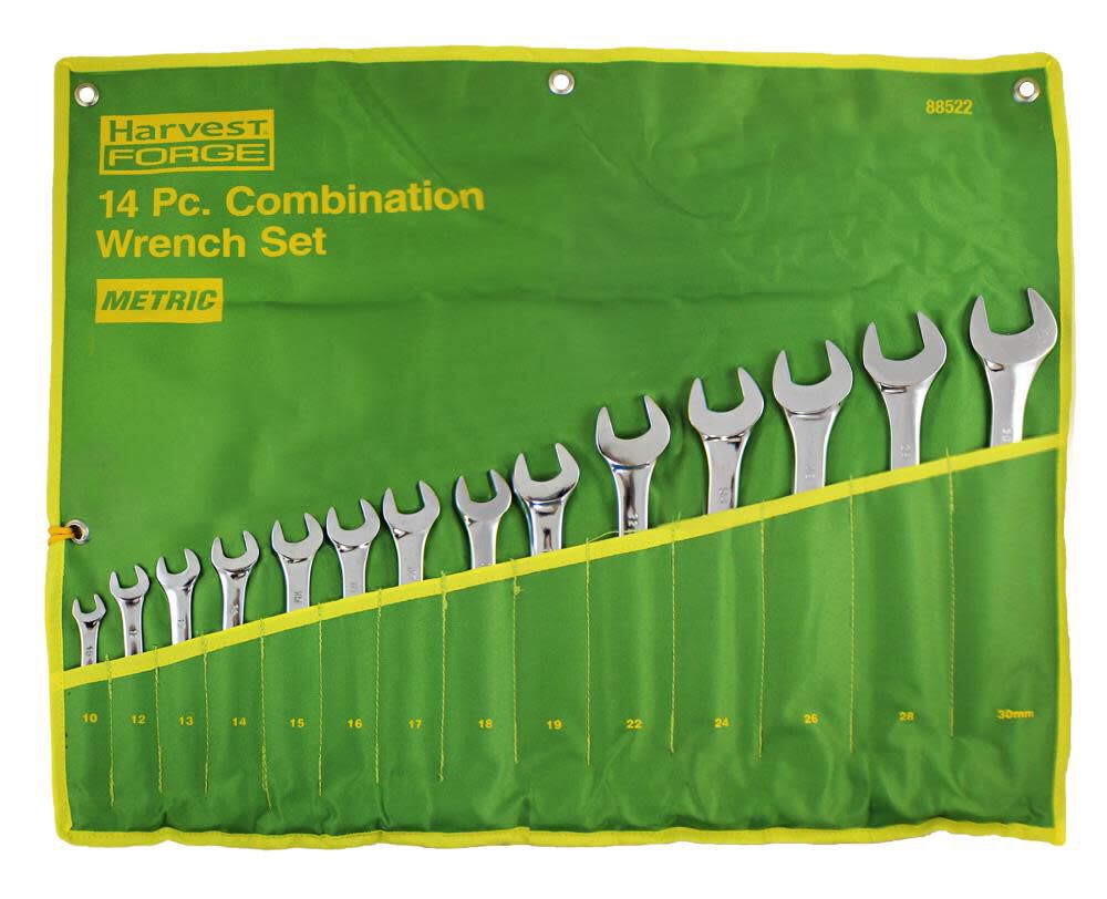 14 pc. Metric Wrench Set in Pouch 88522