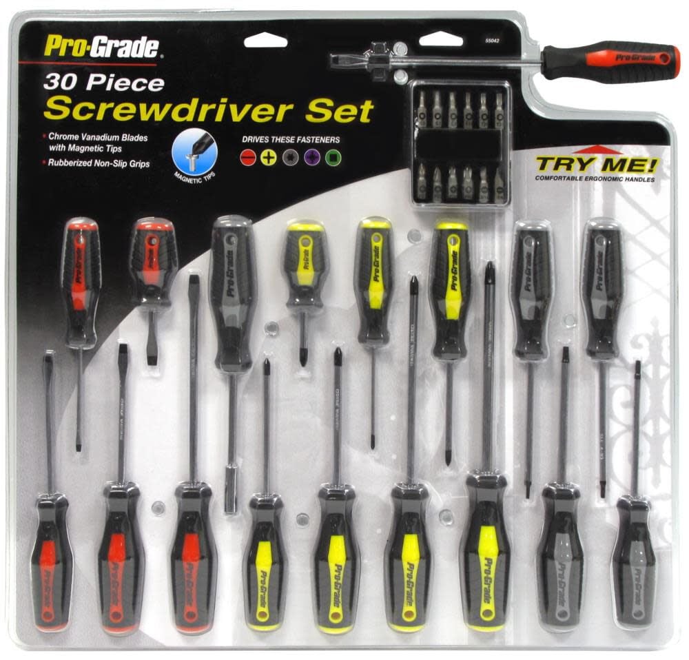 30 pc Screwdriver Set 55042