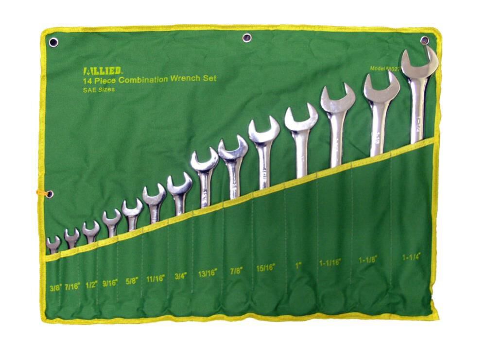 3/8In - 1-1/4In 14 pc. SAE Wrench Set 88027