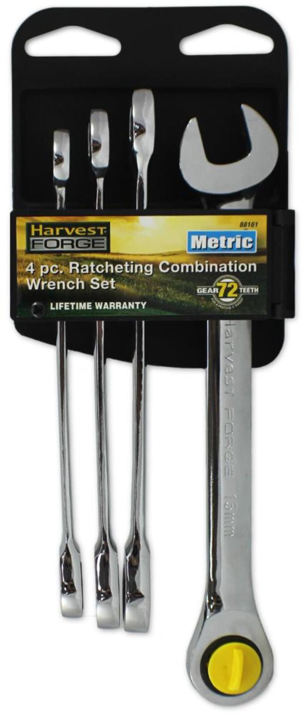 4 piece Metric Ratcheting Wrenches 88161