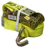 Cargoloc 2inx27' Ratchet Tie Down with J Hook - 10pk 82291-10