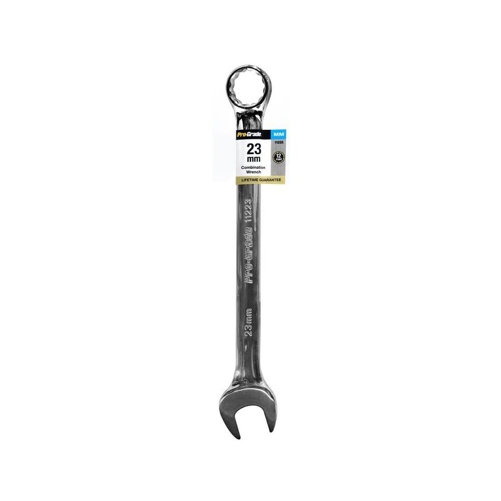 Pro-Grade 23 mm Vanadium Steel Combination Wrench 11223