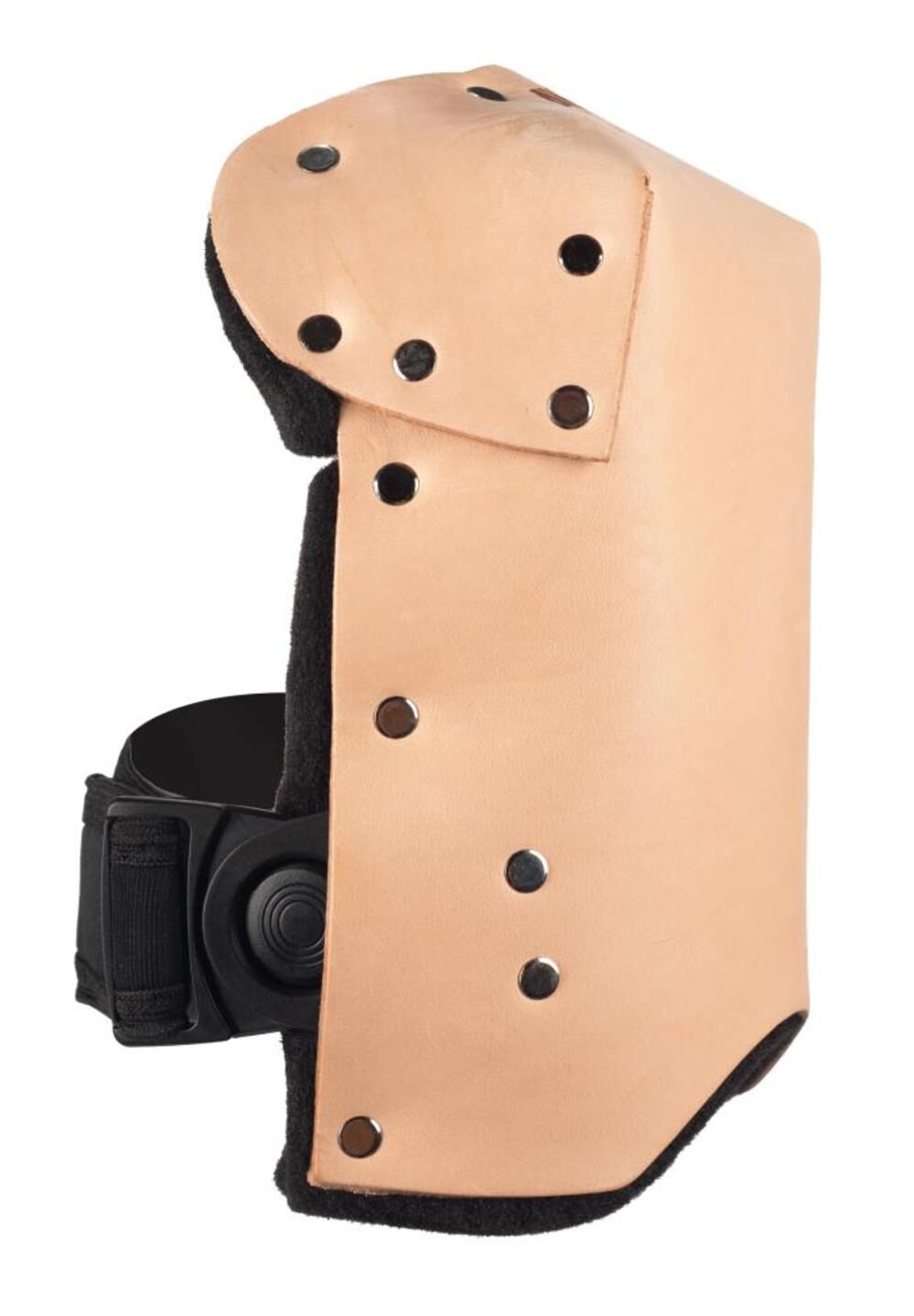 Leather Deluxe Knee Pad with Neoprene Strap 30914