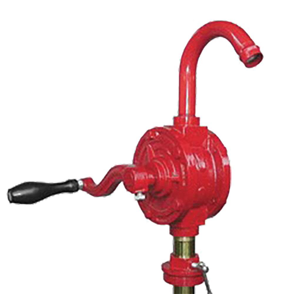 15-55 Gal. Hand Rotary Cast Iron Pump with Heavy Duty Cast Vanes and Nitrite Rubber Seals 8070