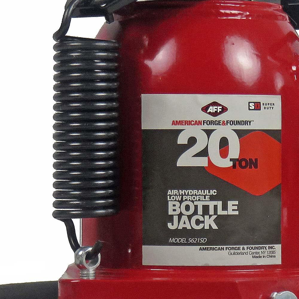 Air/Hydraulic Bottle Jack 20 Ton Low Profile 5621SD