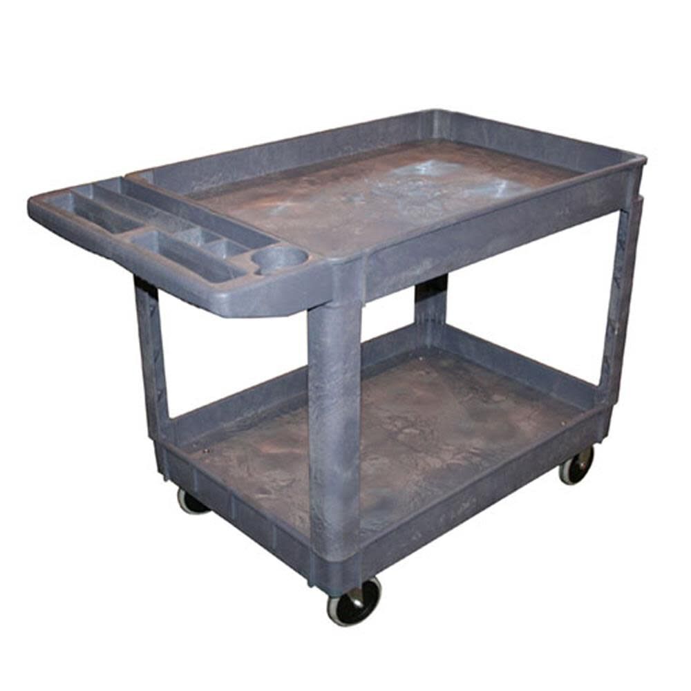 Polypropylene Shop Cart with Organizing Tray 500 Lb 961