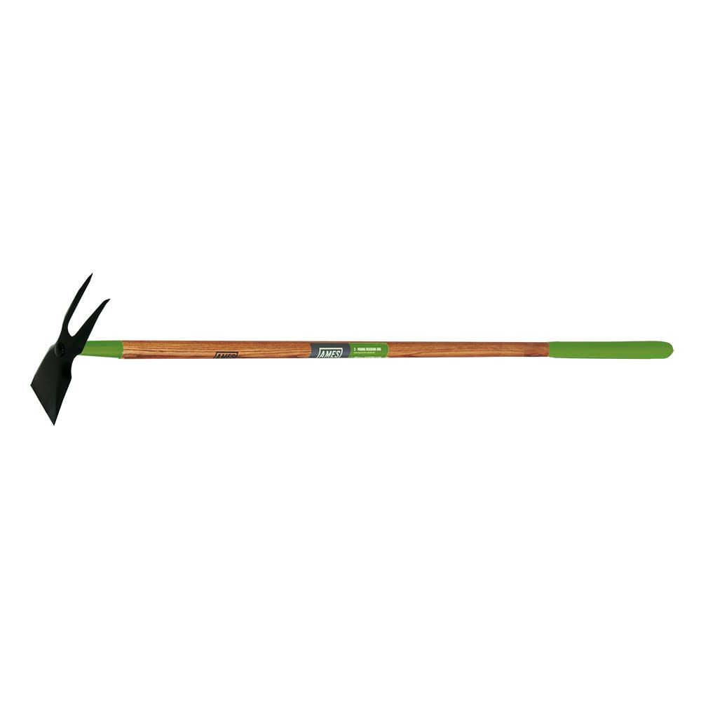 2 Prong Weeder Hoe with Cushion End Grip on Hardwood Handle 2825500