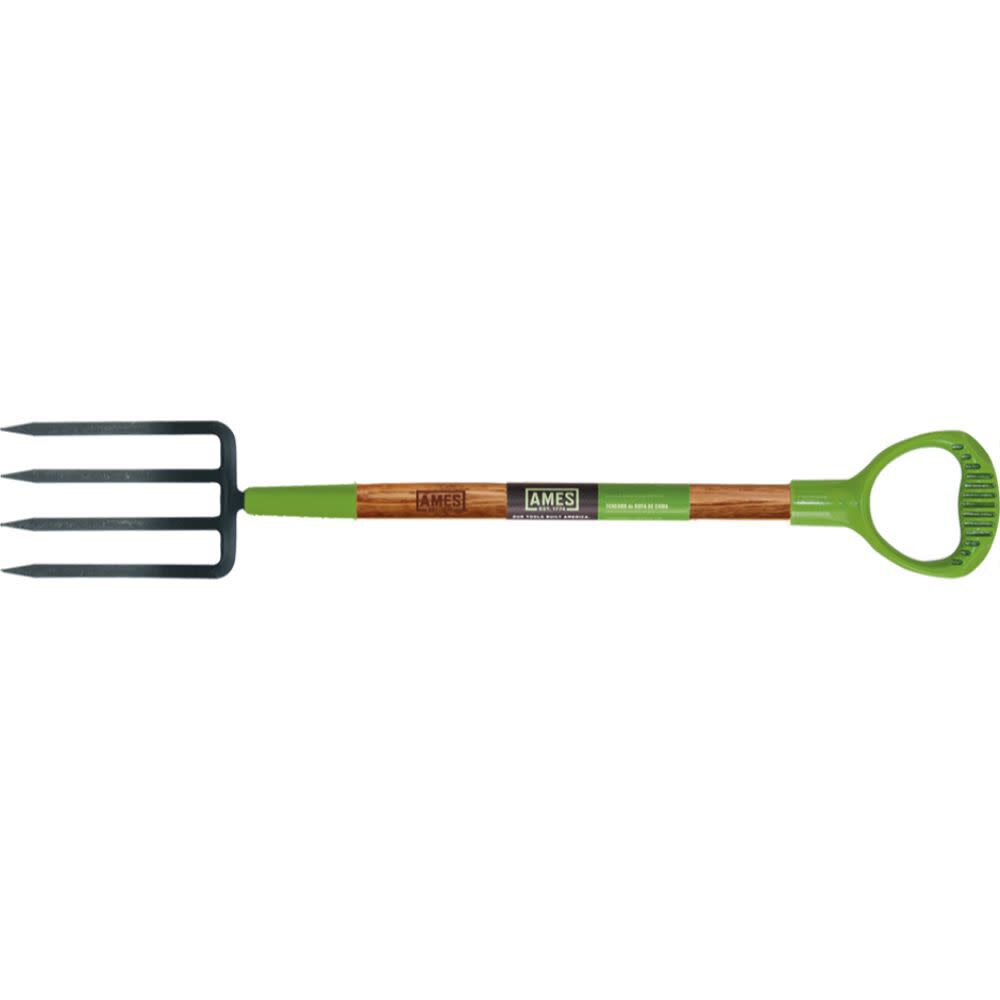 4-Tine Forged Spading Fork with Wood Handle 2916400