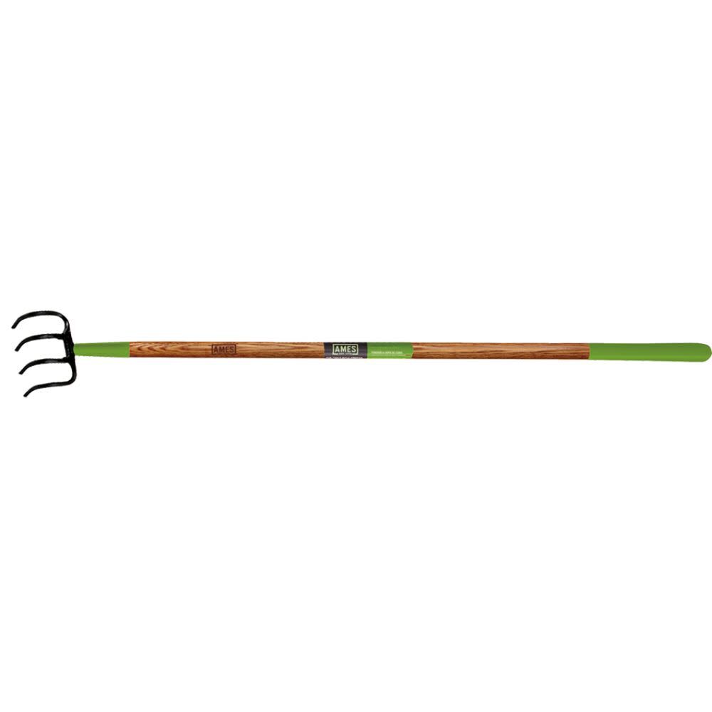 57.5 in. 4-Tine Forged Cultivator with Hardwood Handle 2853600