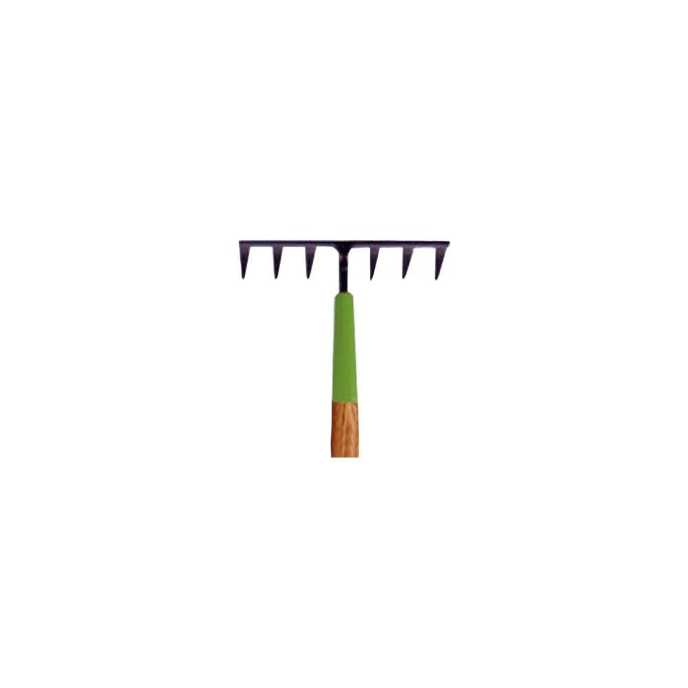 7-Tine Welded Floral Level Rake with 48 In. Wood Handle 2916200