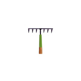 7-Tine Welded Floral Level Rake with 48 In. Wood Handle 2916200