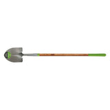 Long Wood Round Point Digging Shovel 2535600