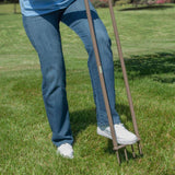 Steel 4 Spike Lawn Aerator with Stirrup Handle 2917400