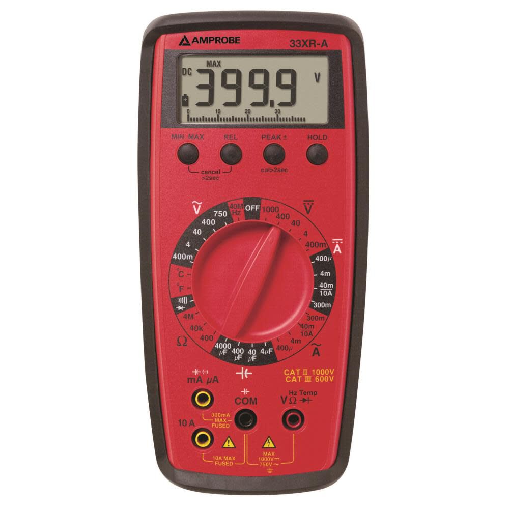 1000V DC Temp Cap & Frequency Multimeter 33XR-A Multimeter