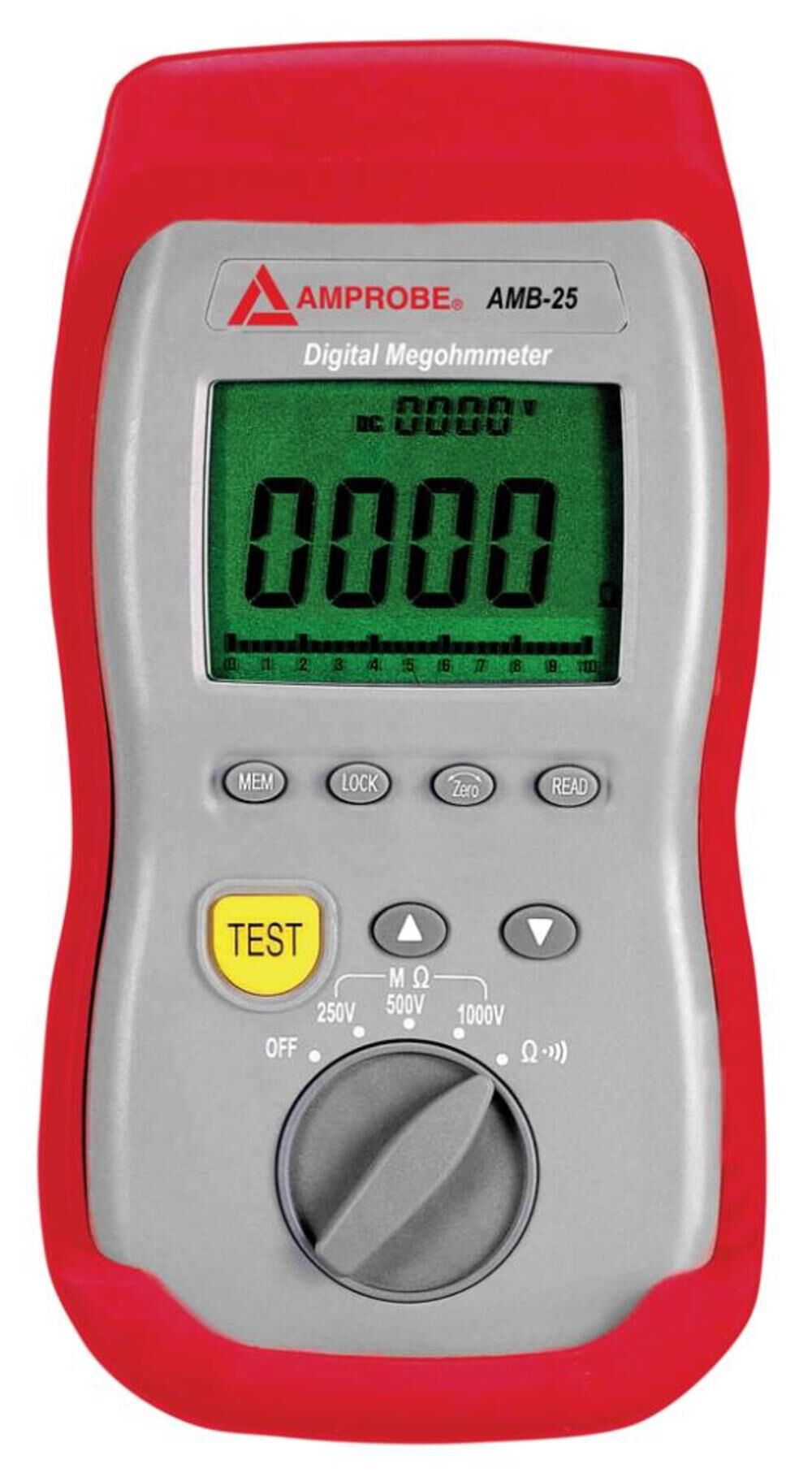 Digital Megohmmeter Insul Tester 250 V 500 V 1000 V DC AMB-25