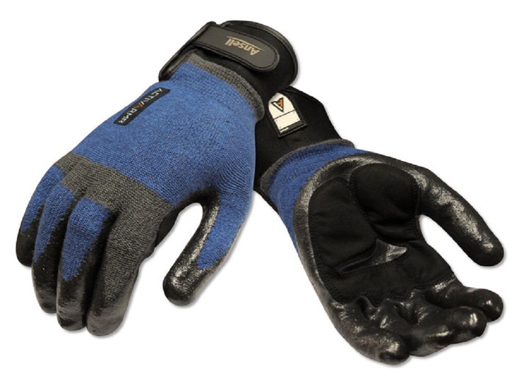 ActivArmr X-Large Blue/Black Foam Cut Resistant Gloves 106422