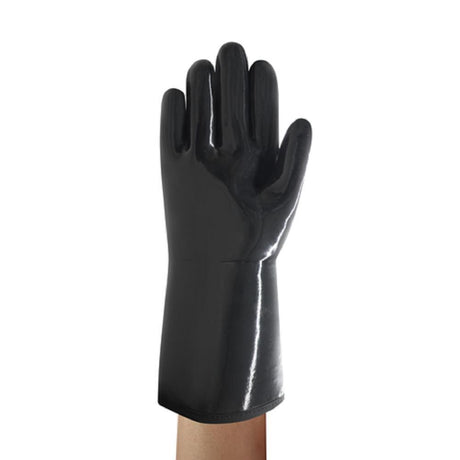AlphaTec X-Large Black Gauntlet Chemical Resistant Gloves 9-022-10