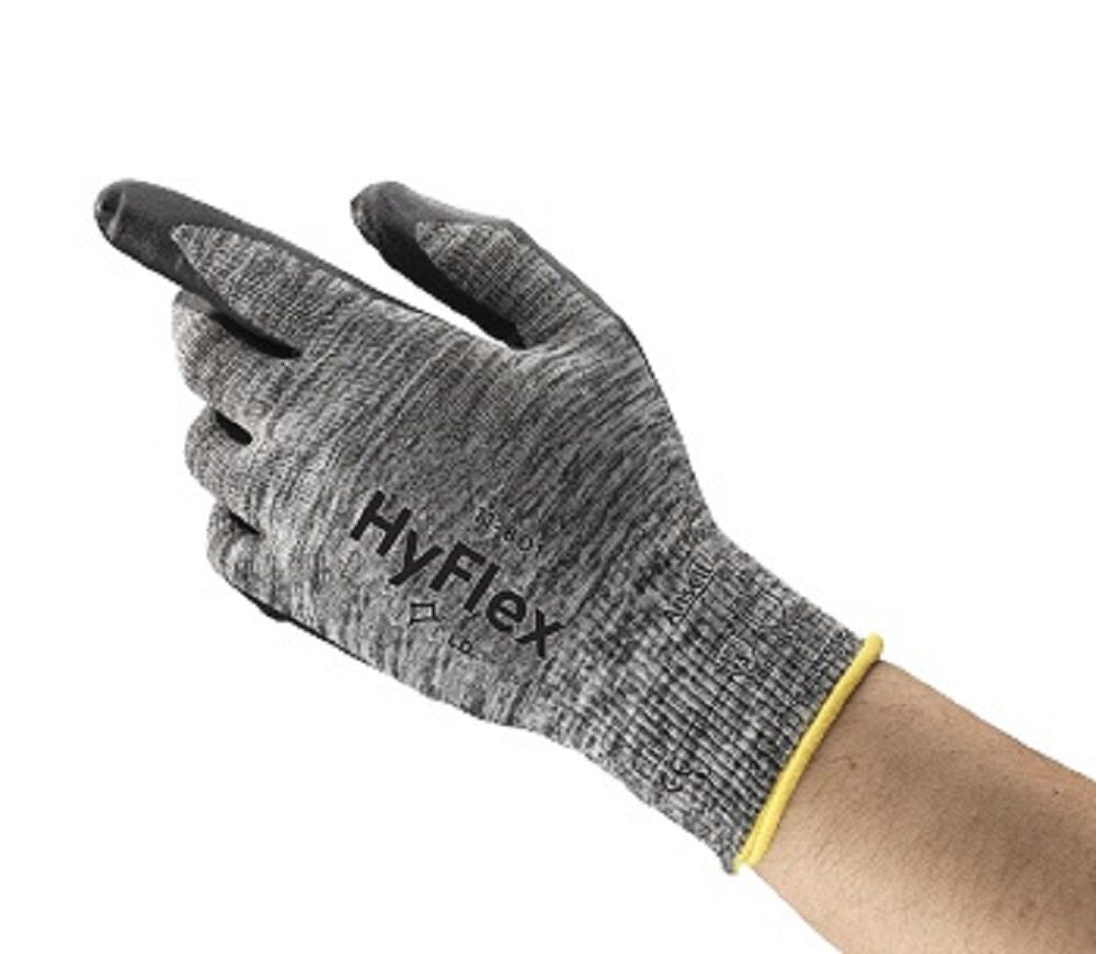 HyFlex Dark Liner Nitrile Glove - Size 10, One Pair of Gloves 11-801-10