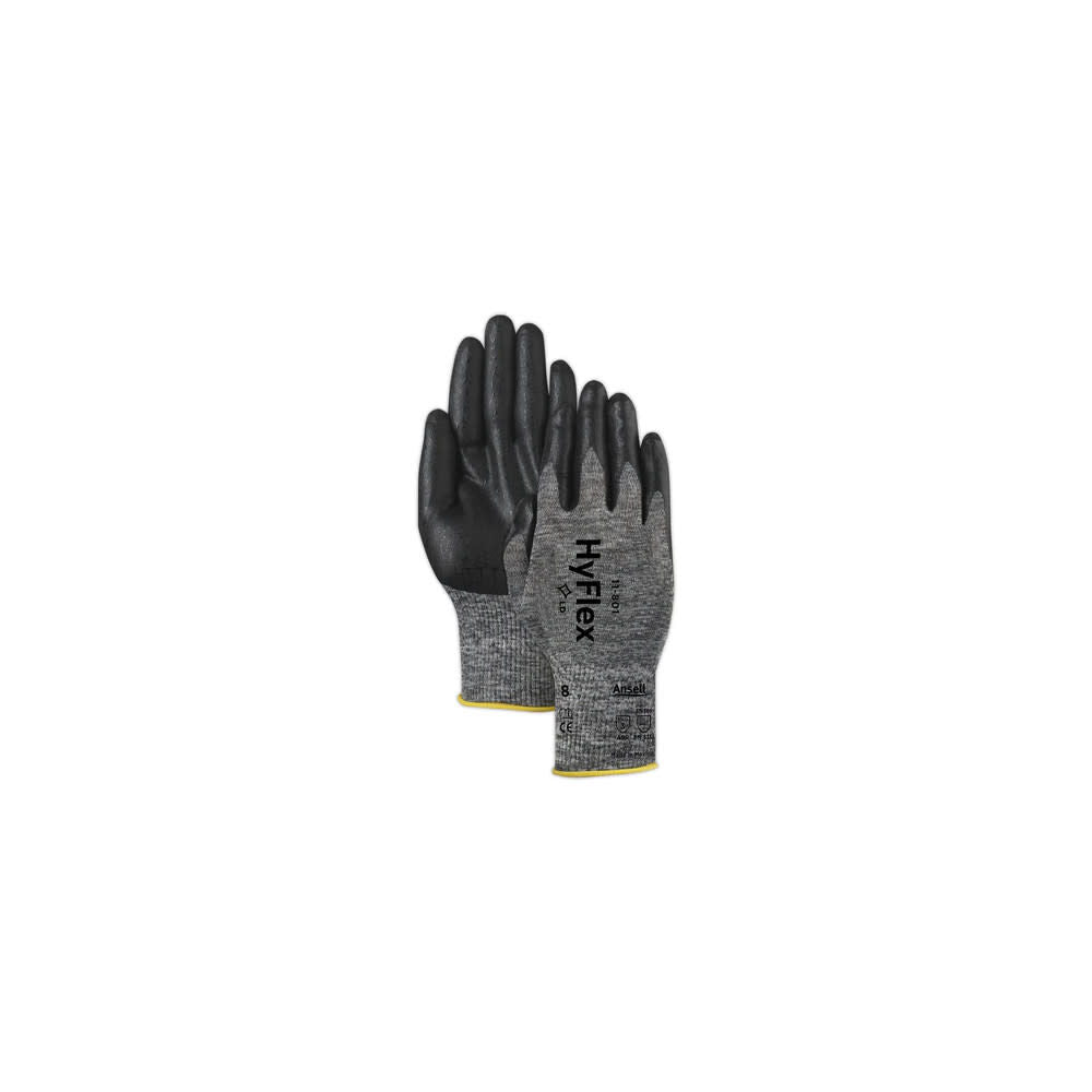 Protective Products Hyflex Safety Gloves Black Size 8 205674