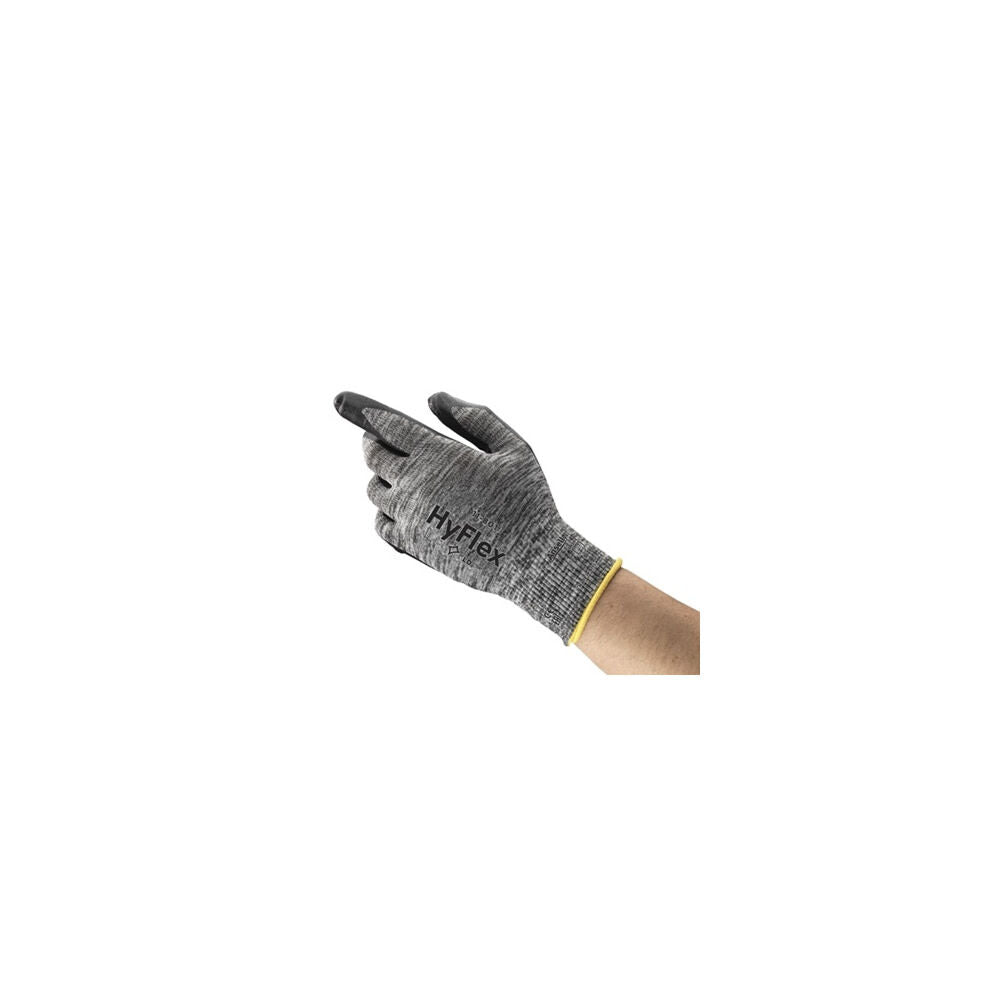 Ultra Lightweight Black/Gray Liner Nitrile Coating Foam Gloves 205677