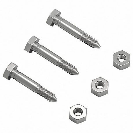 1/4in Replacement Shear Bolt & Nut Kit 3pk 72001800