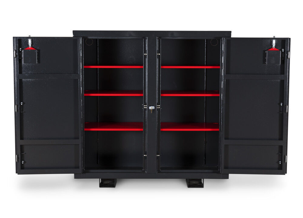 SiteBoss Cabinet, 60.2 x 24.6 x 60.6in, Black SB48