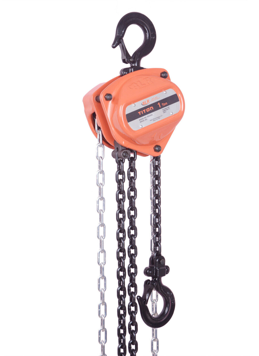 Chain Hoist 1 Ton 2200 lbs 10' Chain TCH-010-10