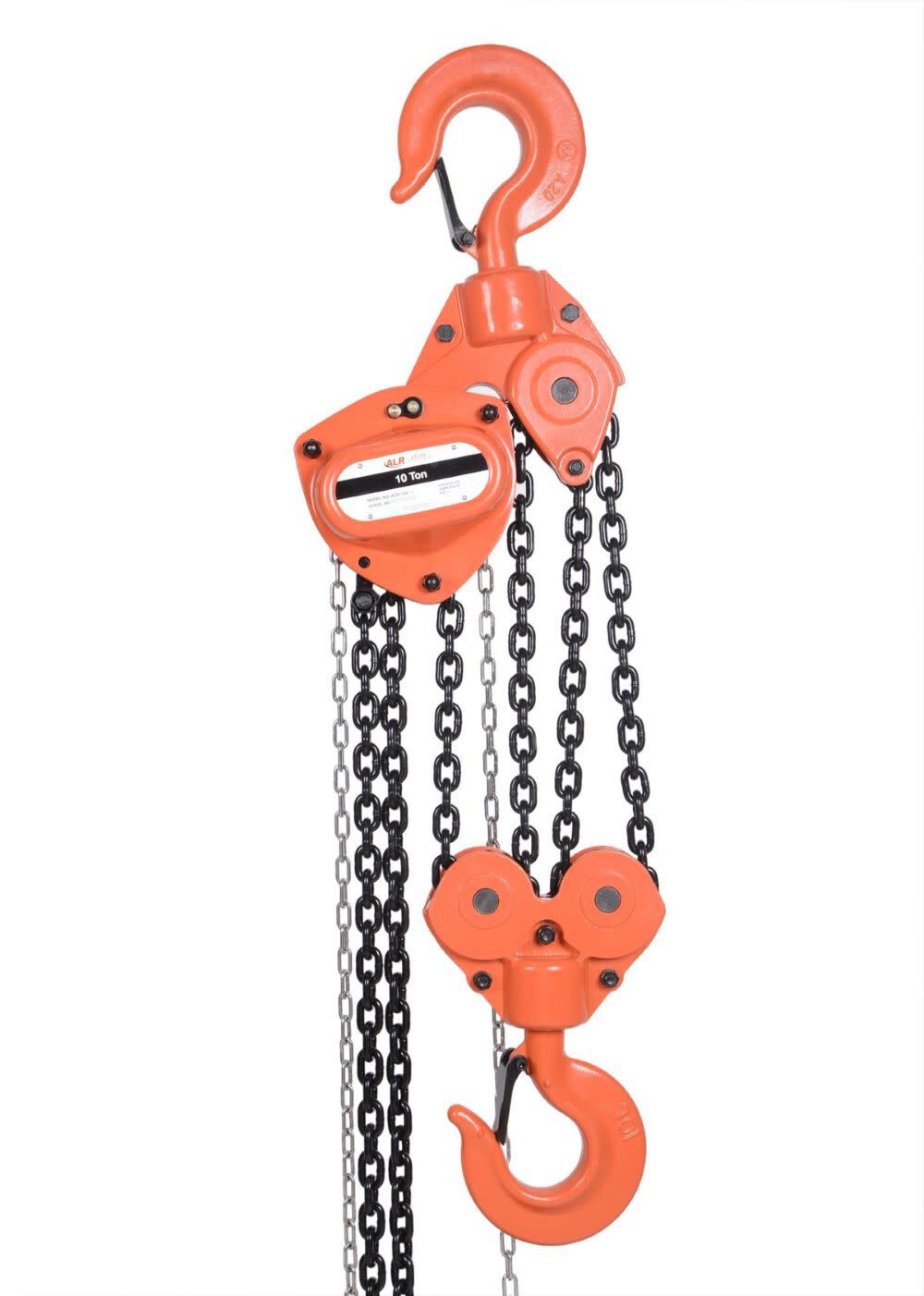 Chain Hoist 10 Ton 10' Chain with Overload Protection ACH-100-10-OP