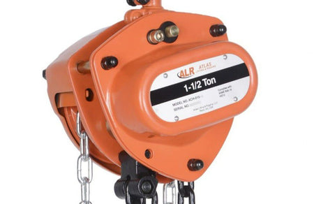 Chain Hoist 1.5 Ton 10' Chain with Overload Protection ACH-015-10-OP