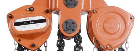 Lifting and Rigging Chain Hoist 15 Ton 10' Chain with Overload Protection ACH-150-10-OP