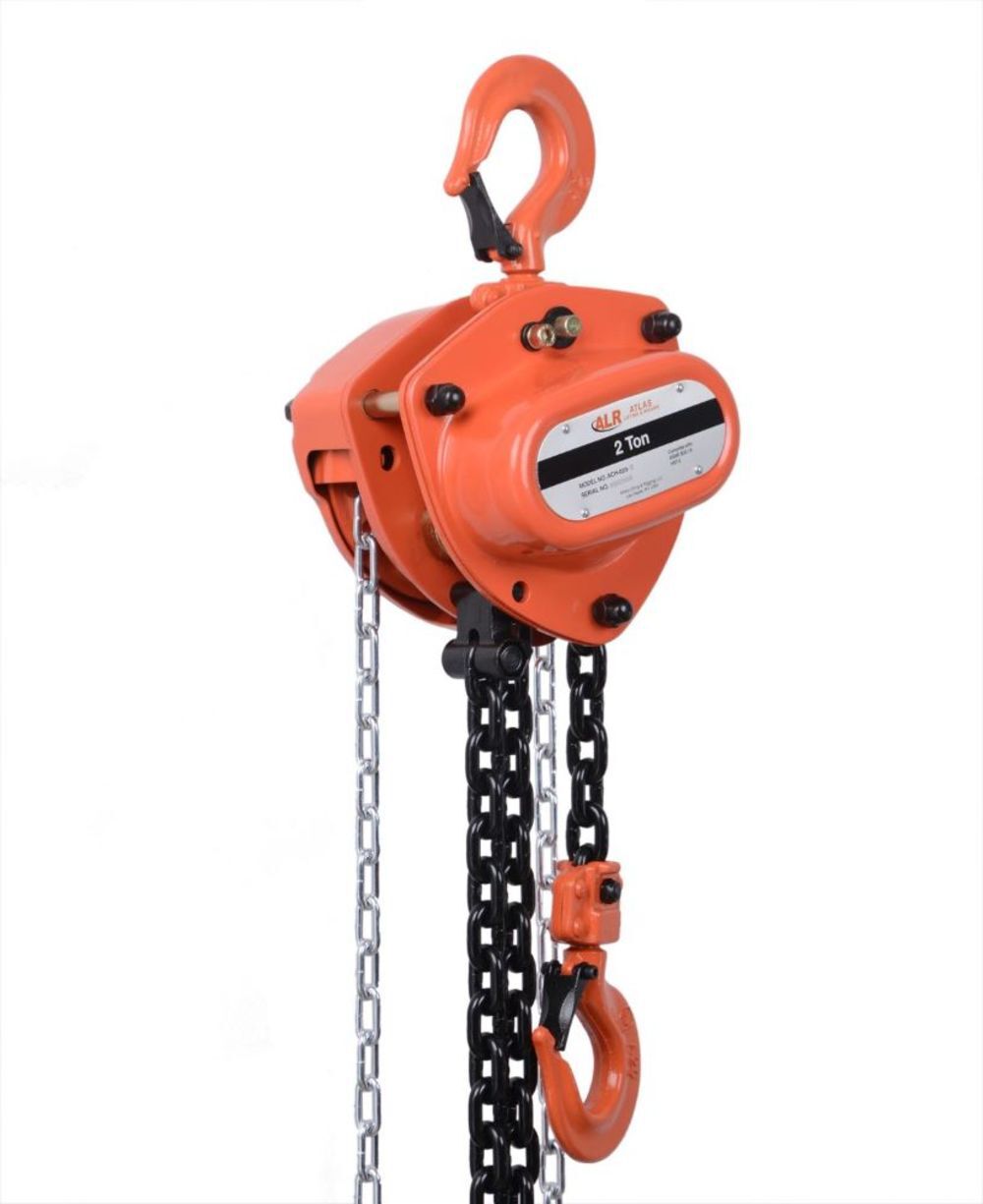 Chain Hoist 2 Ton 10' Chain with Overload Protection ACH-020-10-OP