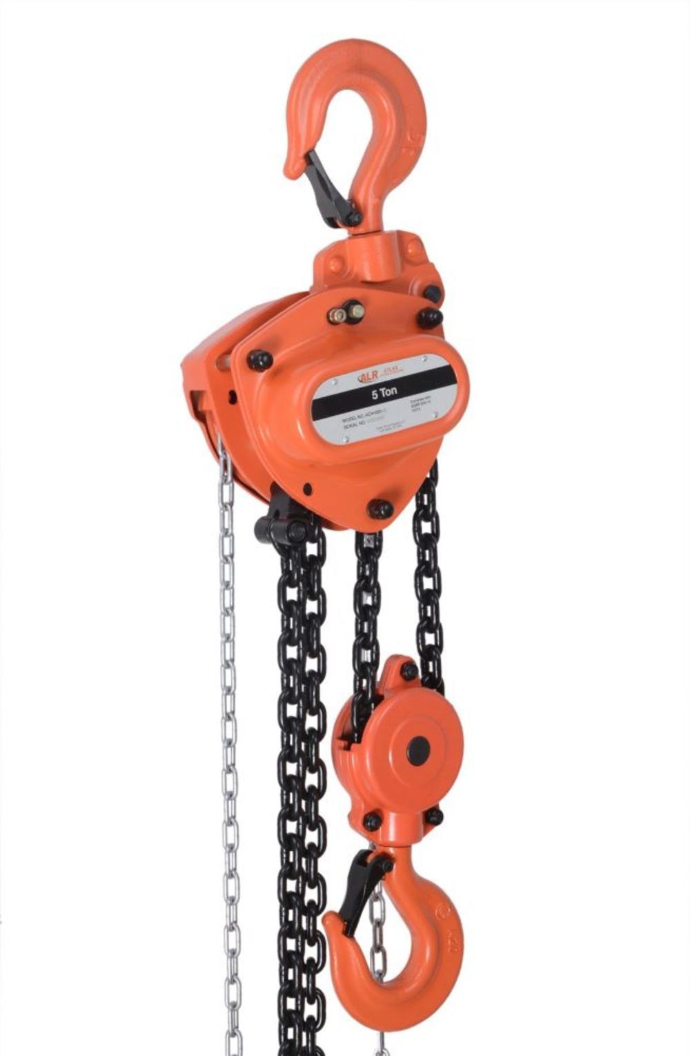 Chain Hoist 5 Ton 10' Chain with Overload Protection ACH-050-10-OP