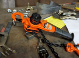 Lever Hoist 1.5 Ton 10' Chain 3300 lbs ALH-016-10