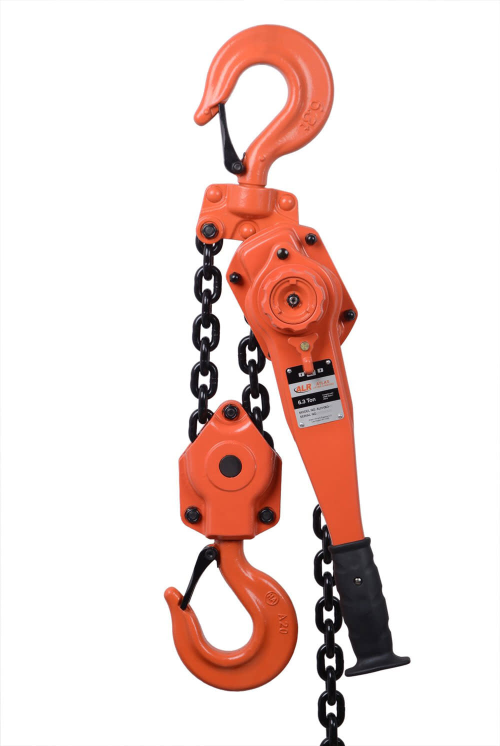 Lever Hoist 6.3 Ton 10' Chain 13890 lbs ALH-063-10