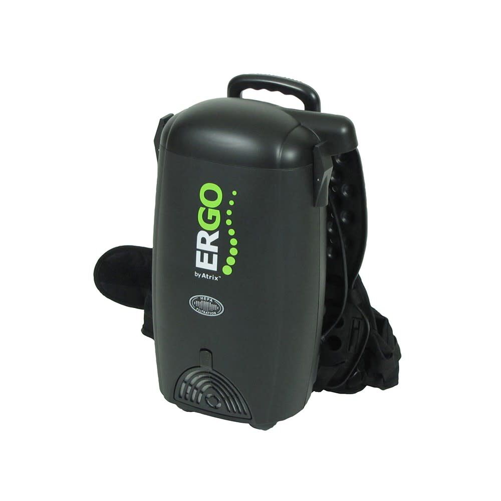 Black Ergo Backpack HEPA Vacuum Cleaner VACBP1