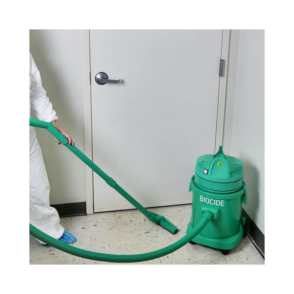 Green HEPA Vacuum Cleaner Antimicrobial Class 100 Cleanroom ATIBCV