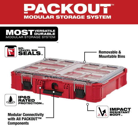 PACKOUT 11-Compartment Small Parts Organizer (3-Pack)