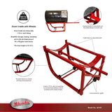 600 Lb. Capacity Drum Cradle