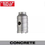 4-3/8 In. Carbide SDS-PLUS Masonry Core Bit