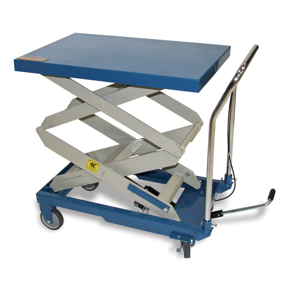 B-CARTX2 Lifting Table Double Height Hydraulic 660lbs 1000579