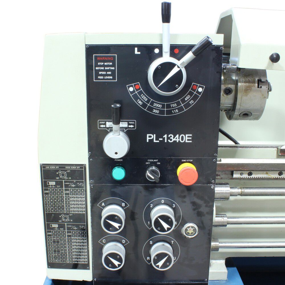 PL-1340E Metal Lathe 220V 1 Phase 13in Swing 1016618