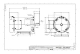 General Purpose Motor 2HP 1800RPM 3PH TEFC EM3558T