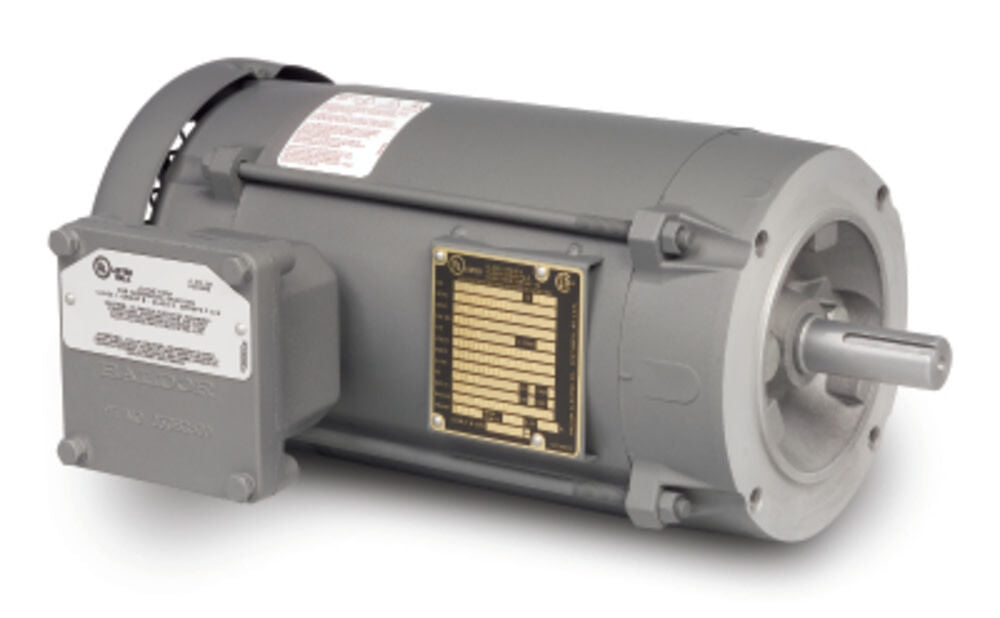 Hazardous Location Motor 1.5 HP//2 HP at 50//60 HZ 1755//1455 RPM 3 Phase 60//50HZ 56C Frame VEM7037