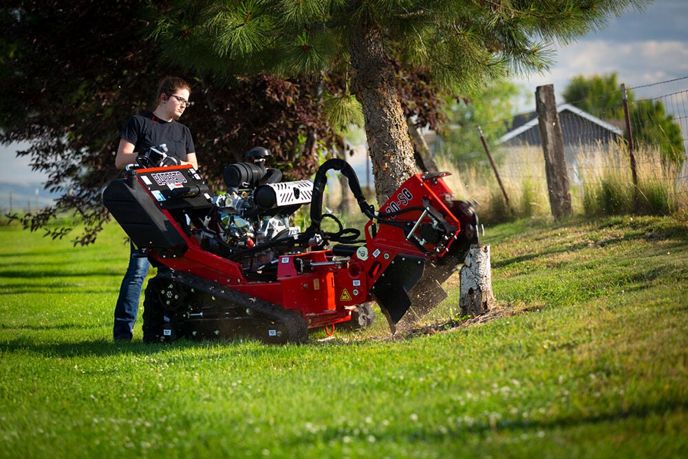 31 HP Tracked Stump Grinder E30SGB