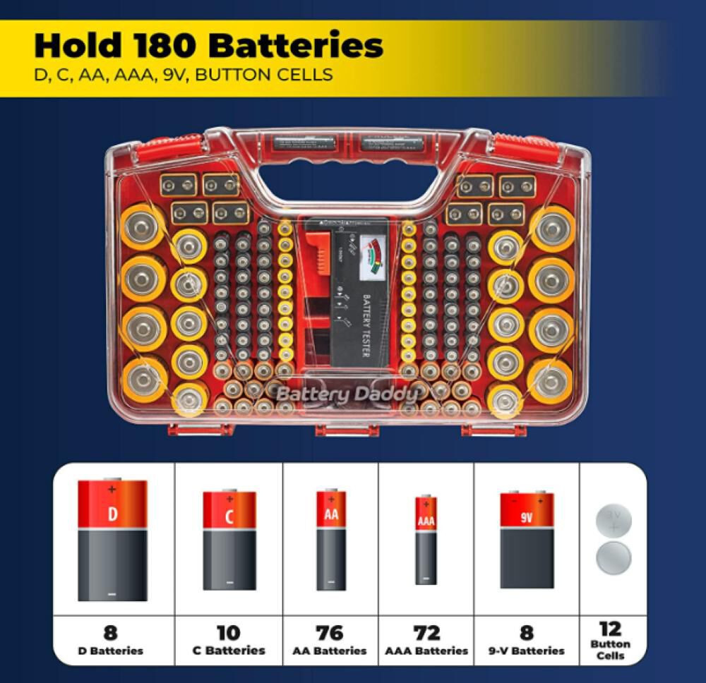 Battery Storage Case BADA-MC4