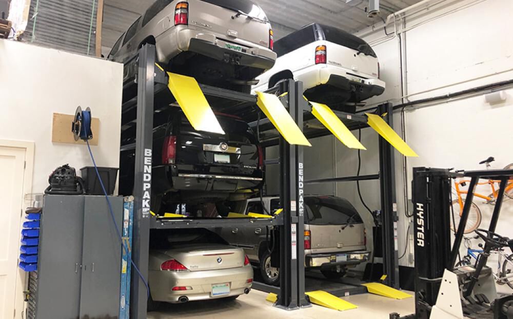 HD-973P Tri Level Parking Lift 9000 lbs & 7000 lbs Capacity 5175238