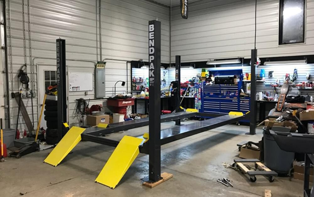 HD-9XW Four Post Vehicle Lift 9000 lbs 5175863