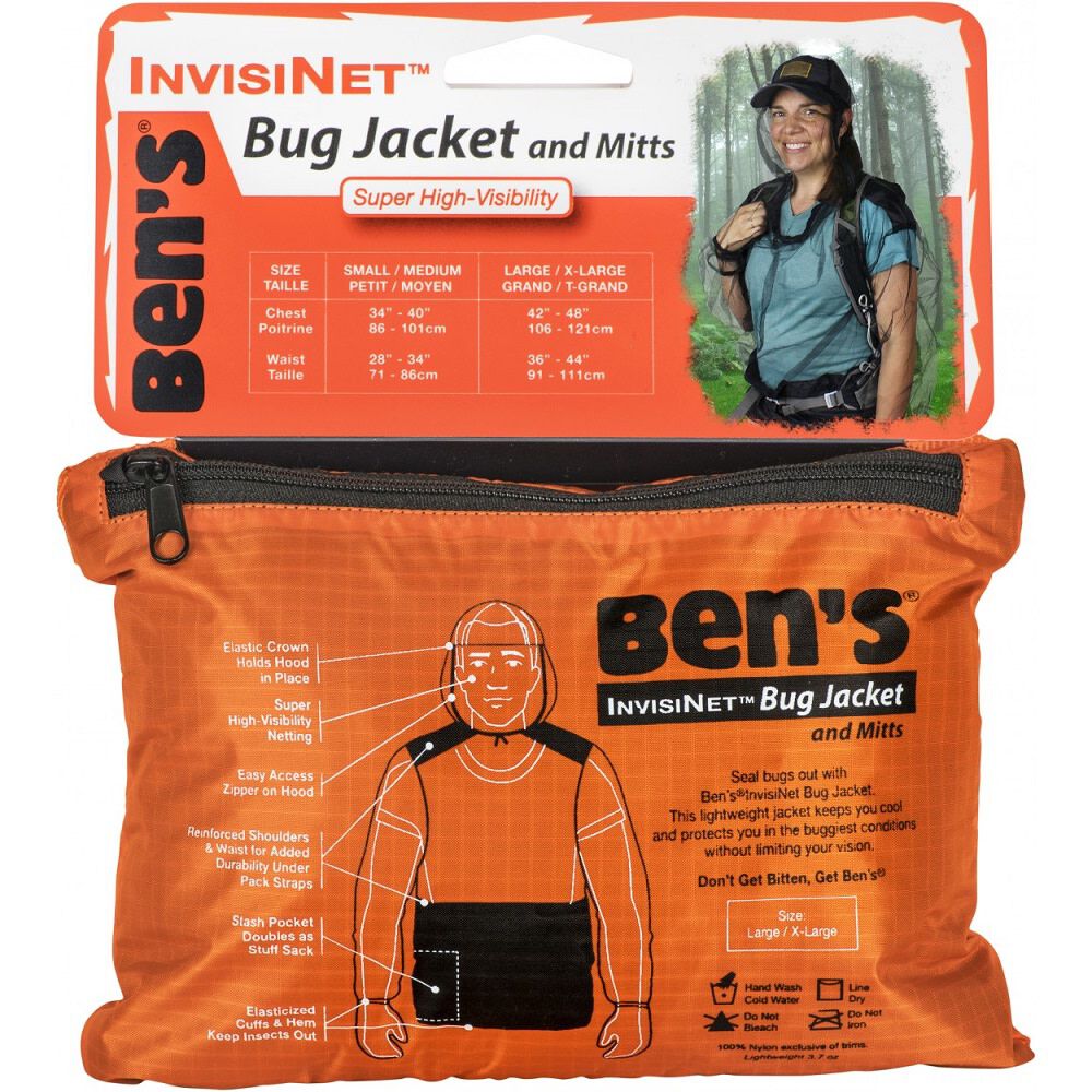 InvisiNet Bug Jacket & Mitts - L/XL 0006-7221