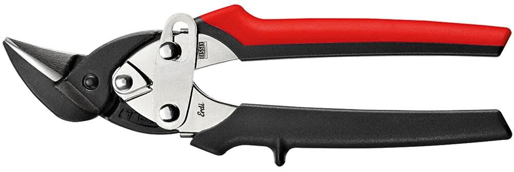 D15A Compact Aviation Snip Left Cut Red Handle D15AL-BE