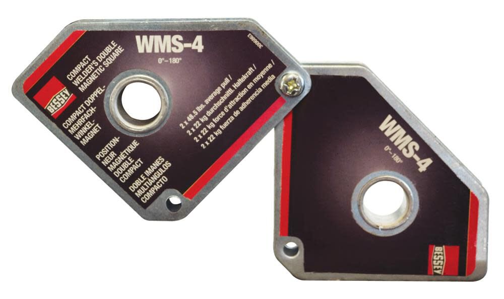 Dual Welder's Magnetic Set-Up Square Can Be Adjusted to Any Angle Required WMS-4